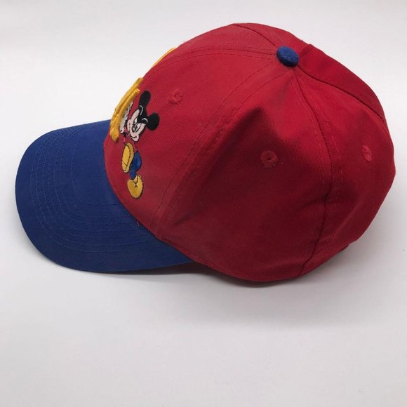 Vintage Goofy's Hat Co Angry Mad Mickey Mouse Donald Snapback Hat Cap RARE - Picture 2 of 4